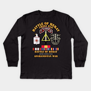 Battle of Herat - Afghanistan - 2001 Kids Long Sleeve T-Shirt